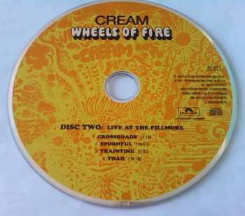 2CD Cream: Wheels Of Fire 40059