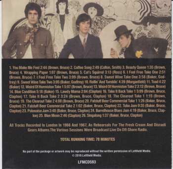 CD Cream: The London Sessions Broadcasts From The Capital 1966/1967 421699