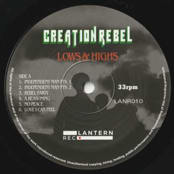 LP Creation Rebel: Lows & Highs LTD 538178