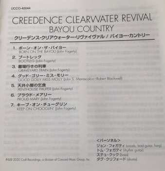 CD Creedence Clearwater Revival: Bayou Country LTD