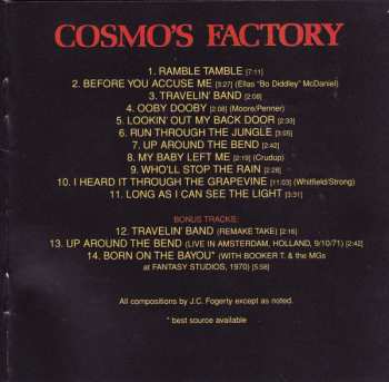 CD Creedence Clearwater Revival: Cosmo's Factory 8041