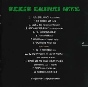 CD Creedence Clearwater Revival: Creedence Clearwater Revival 8170