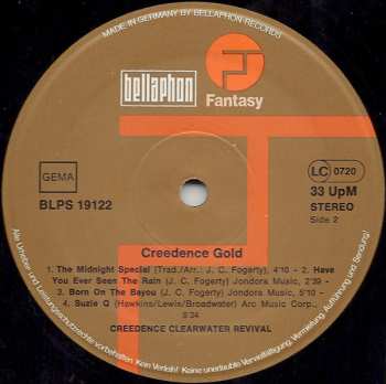 LP Creedence Clearwater Revival: Creedence Gold