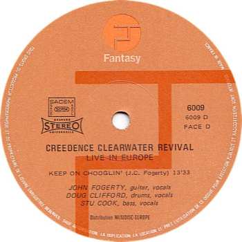 2LP Creedence Clearwater Revival: Live In Europe 535318