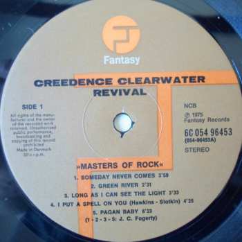 LP Creedence Clearwater Revival: Masters Of Rock