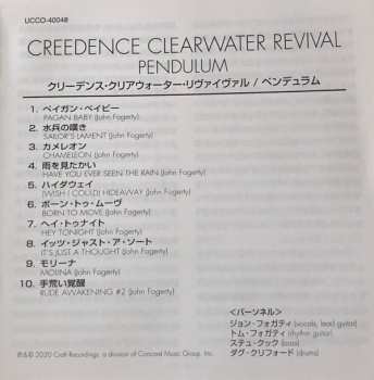 CD Creedence Clearwater Revival: Pendulum LTD | DIGI 182805