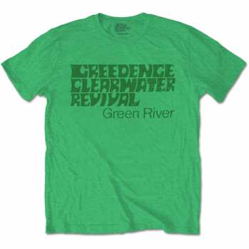 Merch Creedence Clearwater Revival: Tričko Green River  M