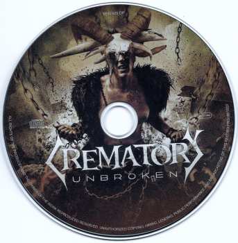 CD Crematory: Unbroken LTD | DIGI 37855