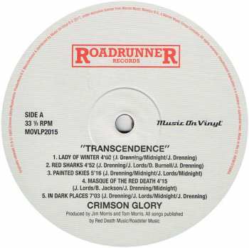 LP Crimson Glory: Transcendence 37144