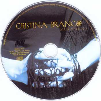 CD Cristina Branco: Murmúrios 408176