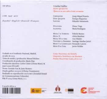 2CD/Box Set Cristóbal Halffter: Don Quijote 113852