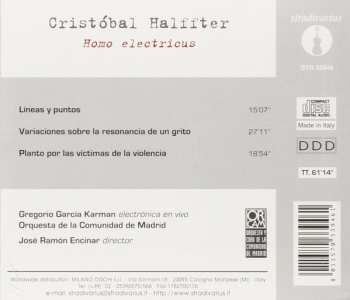 CD Cristóbal Halffter: Homo Electricus 327889