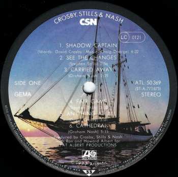 LP Crosby, Stills & Nash: CSN