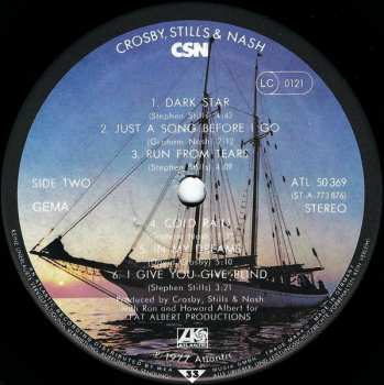 LP Crosby, Stills & Nash: CSN