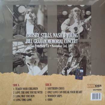 LP Crosby, Stills, Nash & Young: Bill Graham Memorial Concert - San Francisco CA - November 3rd, 1991 140147