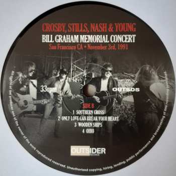 LP Crosby, Stills, Nash & Young: Bill Graham Memorial Concert - San Francisco CA - November 3rd, 1991 140147