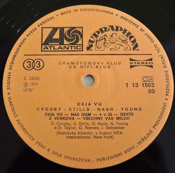LP Crosby, Stills, Nash & Young: Déjà Vu 42166