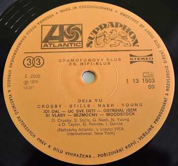 LP Crosby, Stills, Nash & Young: Déjà Vu 42166