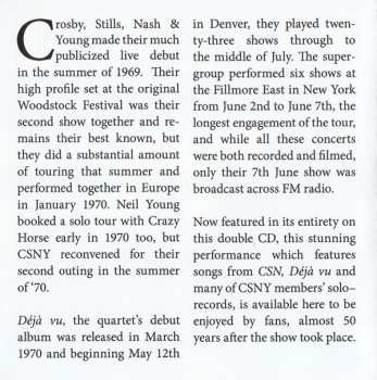 2CD Crosby, Stills, Nash & Young: Fillmore East 1970 421376