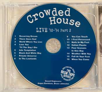 2CD Crowded House: Live '92-'94 536414