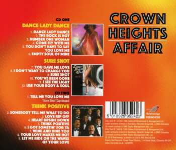 2CD Crown Heights Affair: Dance Lady Dance / Sure Shot / Think Positive 255369