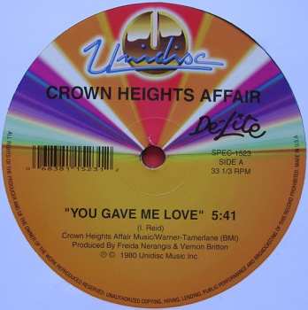 LP Crown Heights Affair: You Gave Me Love / Galaxy Of Love 332039