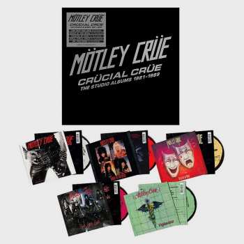 5CD Mötley Crüe: Crücial Crüe: The Studio Albums 1981-1989 385432