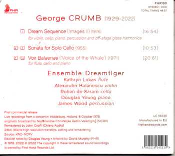 CD George Crumb: Dream Sequence, Cello Sonata, Vox Balaenae 513197
