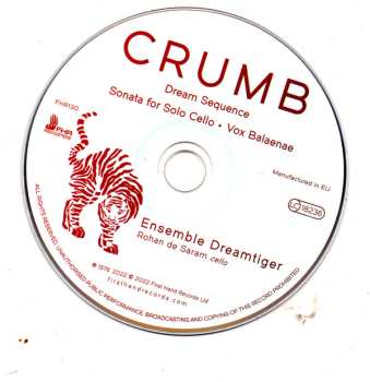 CD George Crumb: Dream Sequence, Cello Sonata, Vox Balaenae 513197