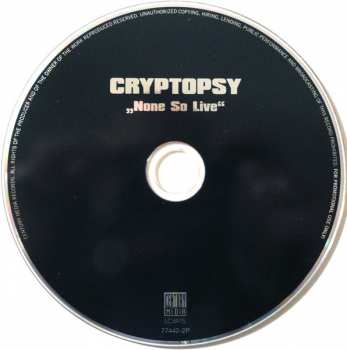 CD Cryptopsy: None So Live 371549