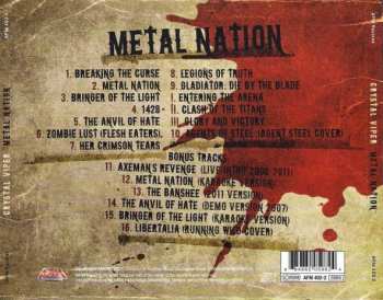 CD Crystal Viper: Metal Nation 300728