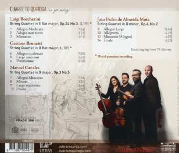 CD Cuarteto Quiroga: Heritage: The Music Of Madrid In The Time Of Goya 189042