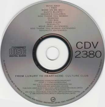 CD Culture Club: From Luxury To Heartache 280086