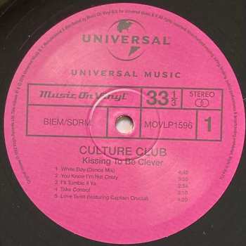 LP Culture Club: Kissing To Be Clever LTD 386148
