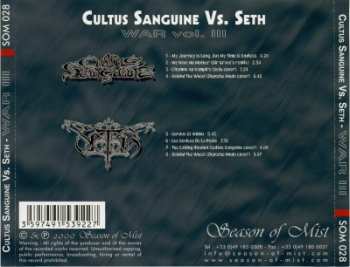 CD Cultus Sanguine: War Vol. III 234331