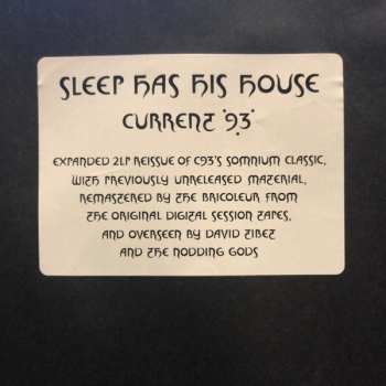 2LP Current 93: Sleep Has His House CLR 276295