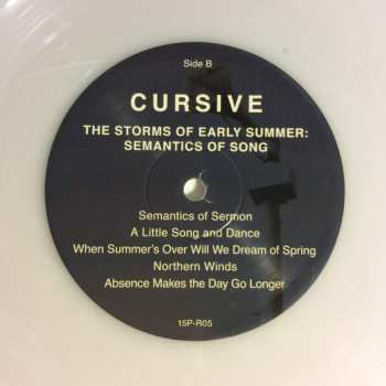 LP Cursive: The Storms Of Early Summer: Semantics Of Song LTD | CLR 462231
