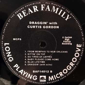 EP Curtis Gordon: Draggin with Curtis Gordon 63342