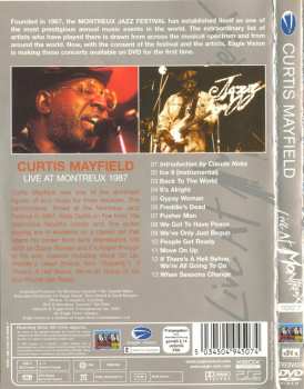 DVD Curtis Mayfield: Live At Montreux 1987 236219