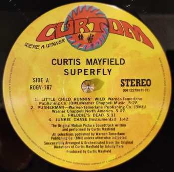 2LP Curtis Mayfield: Super Fly (The Original Motion Picture Soundtrack) LTD | NUM | DLX 457584