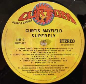 2LP Curtis Mayfield: Super Fly (The Original Motion Picture Soundtrack) LTD | NUM | DLX 457584