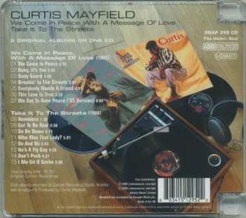 CD Curtis Mayfield: We Come In Peace With A Message Of Love - Take It To The Streets 523513