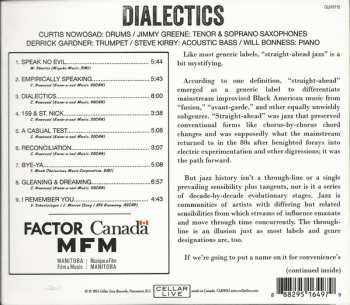 CD Curtis Nowosad: Dialectics 102673