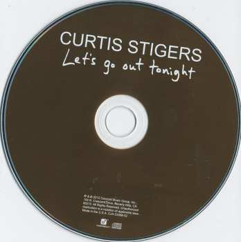 CD Curtis Stigers: Let's Go Out Tonight 432465