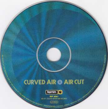 CD Curved Air: Air Cut 362251