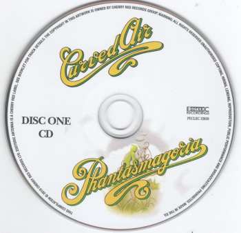 CD/DVD Curved Air: Phantasmagoria DLX 252609