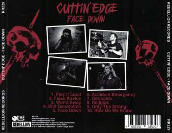 CD Cuttin' Edge: Face Down 244886