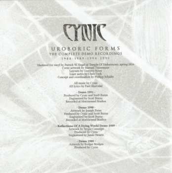 CD Cynic: Uroboric Forms (The Complete Demo Recordings 1988-1989-1990-1991) DIGI 454110