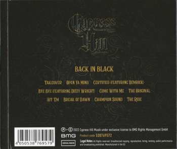 CD Cypress Hill: Back In Black DIGI 378215