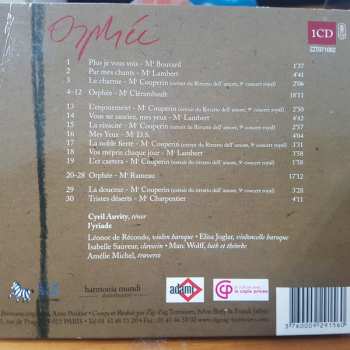 CD Cyril Auvity: Orphée 316357